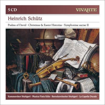 H.Schutz: Psalms of David, Christmas & Easter Historias, Symphoniae Sacrae II＜初回生産限定盤＞