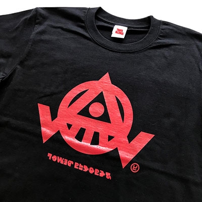 スプラトゥーン × TOWER RECORDS アナアキ T-shirts ブラック Lサイズ
