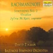 Rachmaninov: Symphony No.2, Vocalise / David Zinman(cond), Baltimore Symphony Orchestra, Sylvia McNair(S)