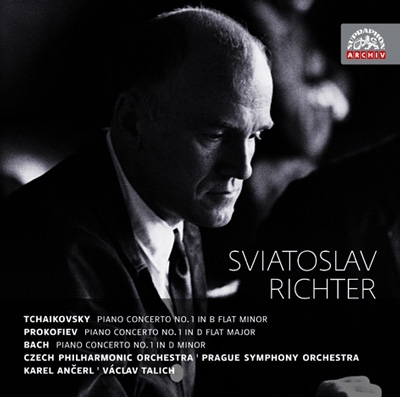 Piano Concertos - Tchaikovsky, Prokofiev, J.S.Bach / Sviatoslav Richter, Karel Ancerl, Czech PO, etc