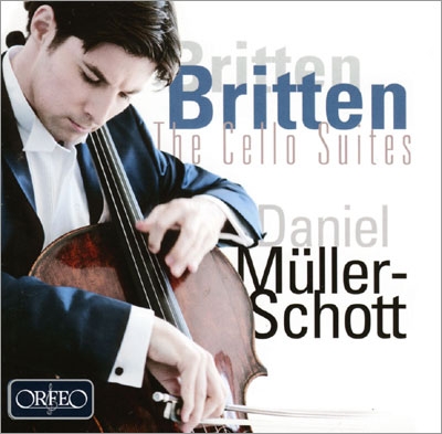 ダニエル・ミュラーu003dショット/ブリテン: 無伴奏チェロ組曲第1番、第2番、第3番