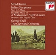 メンデルスゾーン:交響曲第4番「イタリア」 メンデルスゾーン:交響曲第4番「イタリア」
