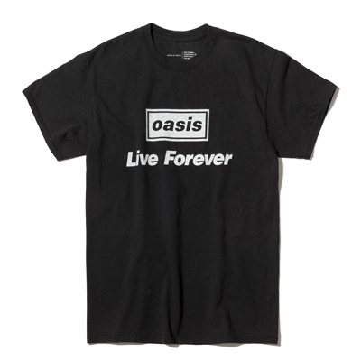 Oasis/Live Forever 半袖T-shirt (Black)/Mサイズ