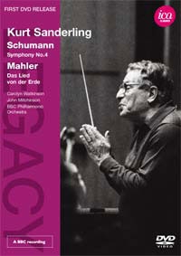 Schumann: Symphony No.4; Mahler: Das Lied von der Erde Schumann: Symphony No.4; Mahler: Das Lied von der Erde