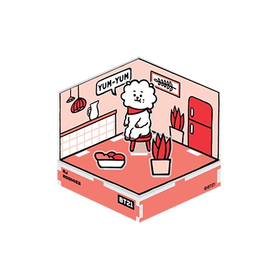 BT21 アクリルルーミー/RJ