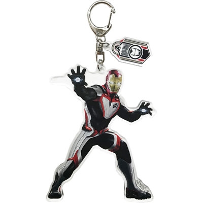 マーベル　アベンジャーズ　アイアンマン　トニー•スターク　アクリルキーホルダー マーベルアベンジャーズキーホルダー,メタルキーホルダー