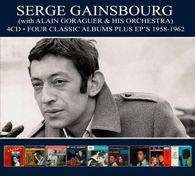 Serge Gainsbourg/Four Classic Albums Plus EP's 1958 - 1962[RTRCD185]