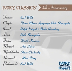 Ivory Classics 5th Anniversary - Turina, Chopin, et al