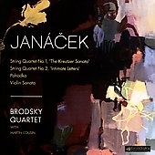 JANACEK:STRING QUARTET NO.1/NO.2/POHADKA/VIOLIN SONATA:BRODSKY QUARTET/MARTIN COUSIN(p) JANACEK:STRING QUARTET NO.1/NO.2/POHADKA/VIOLIN SONATA:BRODSKY QUARTET/MARTIN COUSIN(p)