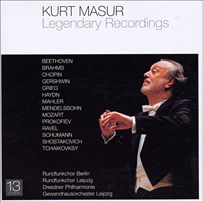 Kurt Masur - Legendary Recordings