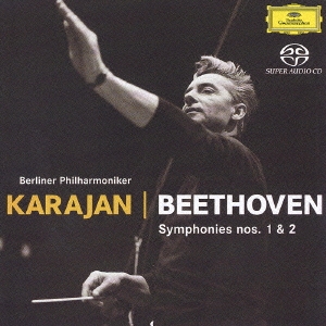 ヘルベルト・フォン・カラヤン/ベートーヴェン:交響曲第1番・第2番 ［UHQCD x MQA-CD］＜生産限定盤＞