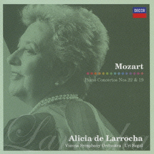 モーツァルト: ピアノ協奏曲第22番・第19番 / アリシア・デ・ラローチャ, ユリ・シーガル, ウィーン交響楽団