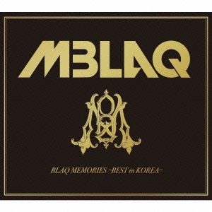 BLAQ MEMORIES-BEST in KOREA- ［CD+DVD+ネームプレート(ゴールド)］＜初回生産限定盤A＞