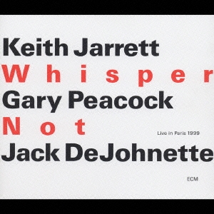 Keith Jarrett Trio ウィスパー ノット 限定盤