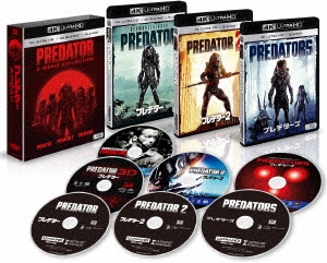 プレデター 4K ULTRA HD トリロジーBOX [4K Ultra HD Blu-ray Disc x3+3D Blu-ray Disc+Blu-ray Disc x 3]
