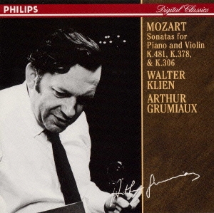モーツァルト:ヴァイオリン・ソナタK.481,K.378,K.306《永遠のグリュミオー 1000》