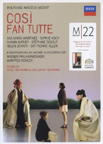 モーツァルト：歌劇《コジ・ファン・トゥッテ》／マンフレッド・ホーネック、ウィーン・フィルハーモニー管弦楽団