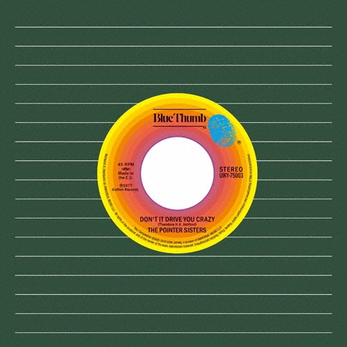 ポインター・シスターズ "ドント・イット・ドライヴ・ユー・クレイジー"/タニア・マリア "E-カーニヴァル"＜完全限定生産盤＞