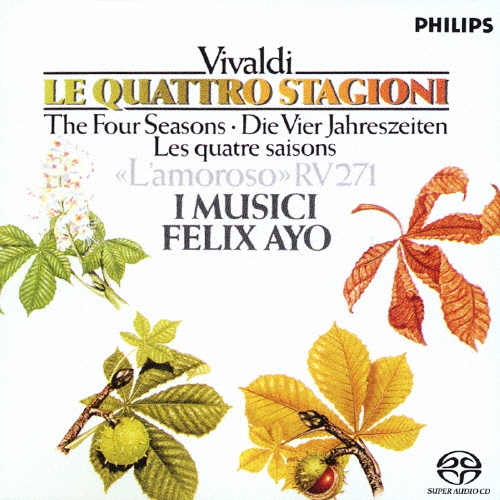 ヴィヴァルディ:協奏曲集≪四季≫/ヴァイオリン協奏曲≪恋人≫