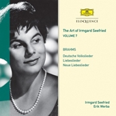 イルムガルト・ゼーフリート/The Art of Irmgard Seefried Vol.7 - Seefried u0026 Friends sing  Brahms