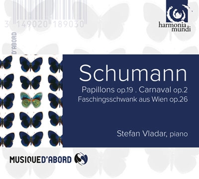 Schumann: Carnaval Op.2, Papillons Op.19, Faschingsschwank aus Wien Op.26