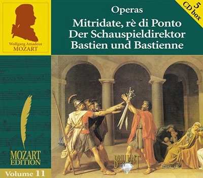 ॸɡ졼̥/Mozart Edition Vol 11 - Mitridate, re di Ponto, etc[99723]