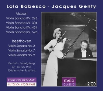 ローラ・ボベスコ/Lola Bobesco Vol.2 - Mozart & Beethoven