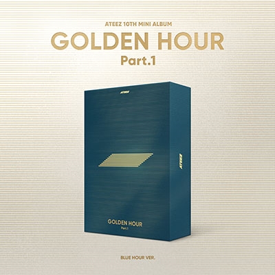 ATEEZ/GOLDEN HOUR Part.1 10th Mini Album (STD)(BLUE HOUR VER.)[CMCC12016B]