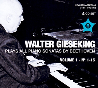 륿/Walter Gieseking Plays All Piano Sonatas by Beethoven Vol.1 No.1-No.15[ANDRCD9123]