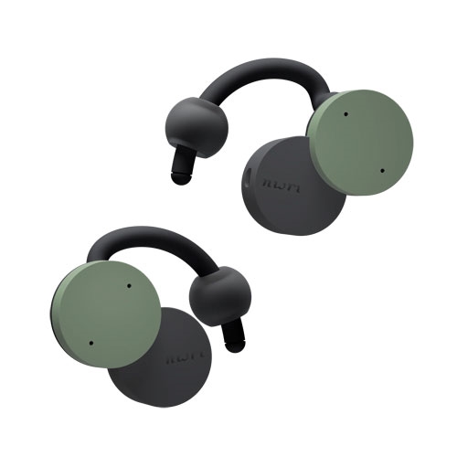 nwm DOTS 骨伝導イヤホン モスグリーン nwm DOTS 完全ワイヤレス 耳スピーカー モスグリーン