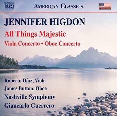 󥫥졼/Higdon All Things Majestic, Viola Concerto, Oboe Concerto[8559823]