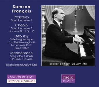 󥽥󡦥ե󥽥/Samson Francois Vol.2 - Prokofiev, Chopin, Debussy, Mendelssohn[MC1027]
