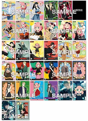 SPY×FAMILY クリアカードコレクションガム (16パック入りBOX)