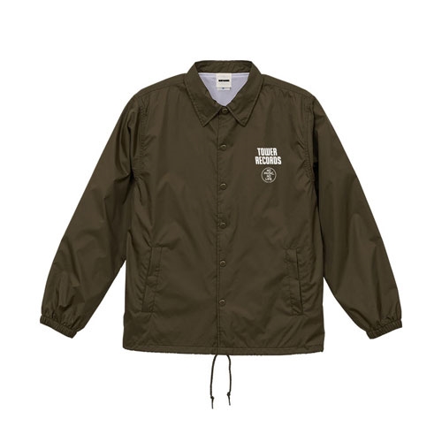 タワレコ コーチジャケット シールブラウン Mサイズ[MD01-9926]