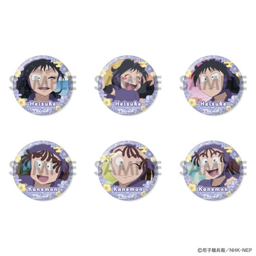 忍たま乱太郎 トレーディングスクエア缶バッジ (3点セット