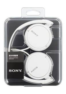 SONY ステレオヘッドホン MDR-ZX110 ホワイト