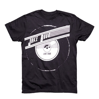 Jake Bugg/Retro Vinyl Live T-Shirt Sサイズ