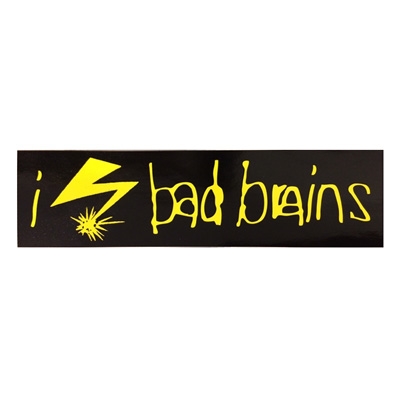Bad Brains/Bad Brains/Lightning Bolt Sticker