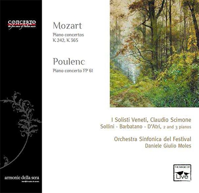 モーツァルト, プーランク - 2台, 3台のピアノと管弦楽のための協奏曲 モーツァルト, プーランク - 2台, 3台のピアノと管弦楽のための協奏曲