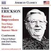 エリクソン:管弦楽、室内楽、声楽作品集