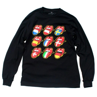 The Rolling Stones/The Rolling Stones No Filter Tongue Flags LS T