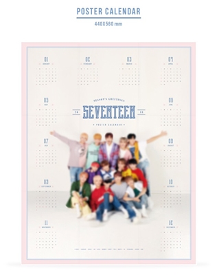 SEVENTEEN/SEVENTEEN 2018 SEASON'S GREETINGS ［CALENDAR+GOODS+DVD］