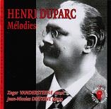 Duparc: Melodies (Songs)