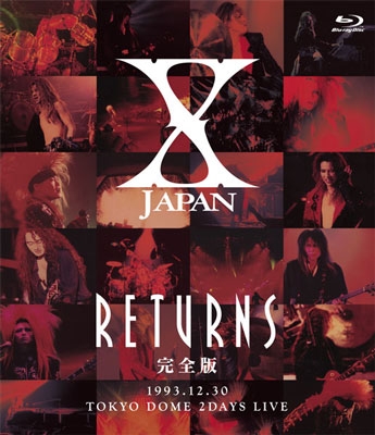 X JAPAN/X JAPAN RETURNS 完全版 Blu-ray