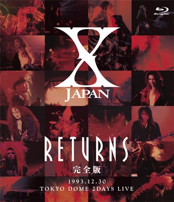 新品未開封 X JAPAN RETURNS 完全版 1993.12.30-