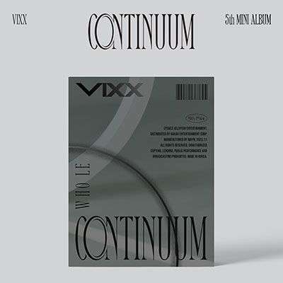 VIXX/CONTINUUM: 5th Mini Album (WHOLE ver.)