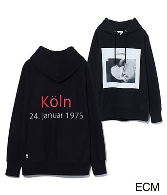 ECM×10C The Koln Concert パーカー(Black×Red)/Lサイズ
