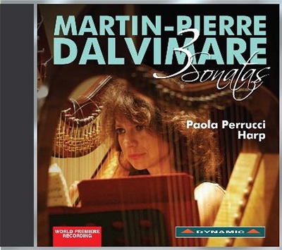 ѥ顦ڥå/Martin-Pierre Dalvimare 3 Harp Sonatas[CDS7791]