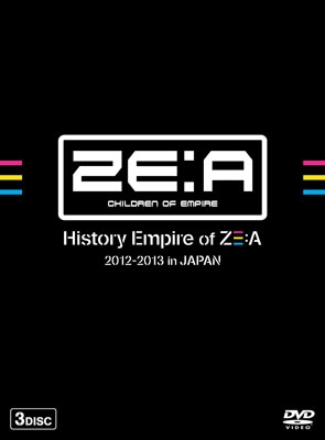 同梱可】品 韓流 ZE:A History Empire of ZE:A 2012-2013 in JAPAN DVD 