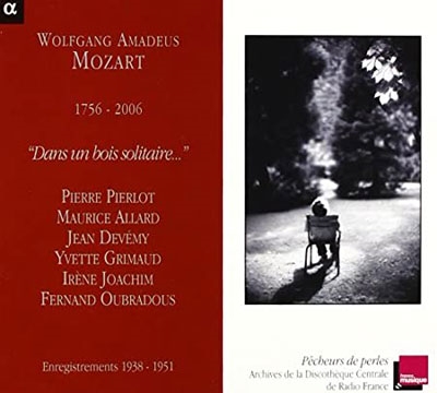 パリのモーツァルト -歴史的録音1938-51